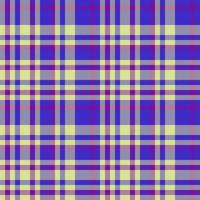 nahtloser Hintergrundstoff. Vektorkaromuster. Tartan mit Textiltextur. vektor