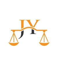 buchstabe jy anwaltskanzlei logo design für anwalt, justiz, rechtsanwalt, legal, anwaltsdienst, anwaltskanzlei, skala, anwaltskanzlei, anwaltsunternehmen vektor