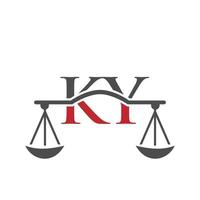 buchstabe ky anwaltskanzlei logo design für anwalt, justiz, rechtsanwalt, legal, anwaltsservice, anwaltskanzlei, skala, anwaltskanzlei, anwaltsunternehmen vektor