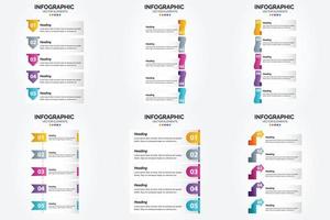 vektor illustration infographics platt design uppsättning för reklam broschyr flygblad och tidskrift