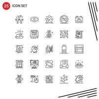 25 kreativ ikoner modern tecken och symboler av medicinsk hälsa måne klinik ny redigerbar vektor design element