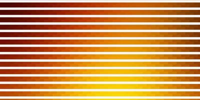 ljus orange vektormall med linjer. vektor