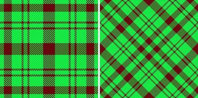 bakgrund textur kolla upp. tartan textil- sömlös. mönster pläd vektor tyg.