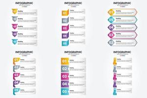 vektor illustration infographics platt design uppsättning för reklam broschyr flygblad och tidskrift