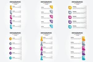 vektor illustration infographics platt design uppsättning för reklam broschyr flygblad och tidskrift