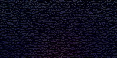 dunkelrosa, blaues Vektormuster mit Linien. vektor