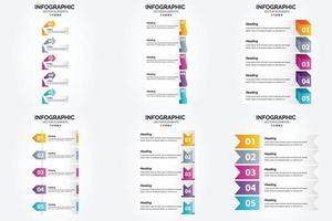 vektor illustration infographics platt design uppsättning för reklam broschyr flygblad och tidskrift