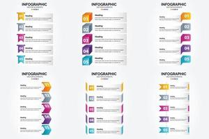 vektor illustration infographics platt design uppsättning för reklam broschyr flygblad och tidskrift