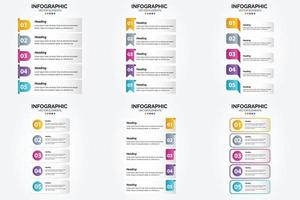 vektor illustration infographics platt design uppsättning för reklam broschyr flygblad och tidskrift