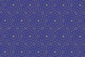 traditionell geometrisk islamic mönster bakgrund vektor