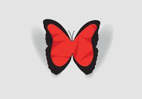 Schmetterling konzeptionelle einfache, bunte Ikone. Logo. Vektor-Illustration vektor