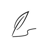 skriva ikon vektor uppsättning. anteckningar illustration tecken samling. författare symbol. anteckningsbok logotyp.