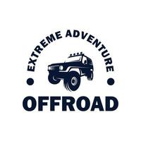 Offroad-Logo-Vorlagendesign vektor