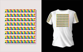 luxuriöses, modernes, editierbares T-Shirt-Design vektor