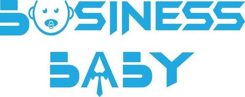 Business-Baby-Logo-Vorlage für Babys Shop vektor