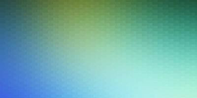 hellblauer, grüner Vektorhintergrund im polygonalen Stil vektor