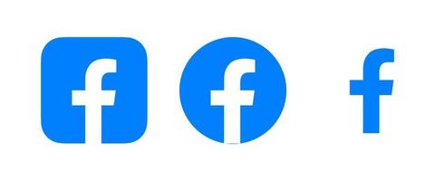 Facebook-Logo-Vektor, Facebook-Symbol kostenloser Vektor