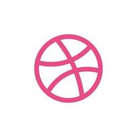 dribbeln Logo, dribbeln Symbol freier Vektor