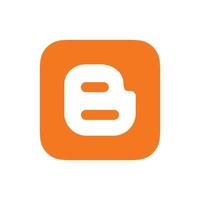 Blogger-Logo, freier Vektor des Blogger-Symbols