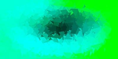 ljusgrön vektor gradient polygon design.