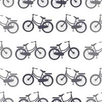 Fahrrad nahtlose Muster Tapete Hintergrund vektor