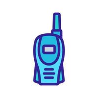 kompaktes Walkie-Talkie-Symbol, Vektorgrafik vektor