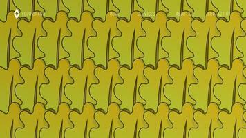 Zielseitenvorlage mit gelbem Musterhintergrund. tropisches botanisches Designvektor-Illustrationskonzept für Website-Entwicklung vektor