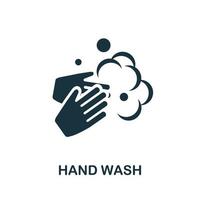 hand tvätta ikon. enkel illustration från tvätt samling. kreativ hand tvätta ikon för webb design, mallar, infographics och Mer vektor