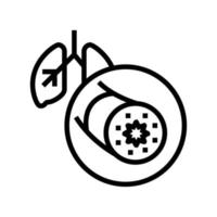 Asthma der erwachsenen menschlichen Linie Symbol Vektor Illustration