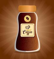 Branding Mockup Kaffee, Restaurant, Corporate Identity Mockup, spezielle Kaffeeflasche vektor