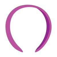 Haarstirnband-Logo vektor