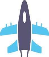 Militärflugzeug-Vektorsymbol vektor