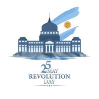 9 juli, argentina oberoende dag bakgrund. argentina nationell Semester. kort, baner, affisch, bakgrund design. vektor illustration.
