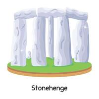 trendige Stonehenge-Konzepte vektor