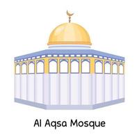 Al-Aqsa-Moschee vektor