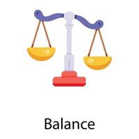 trendige Balance-Konzepte vektor