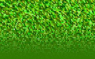 hellgrüner Vektor nahtloser Hintergrund mit Linien, Dreiecken.