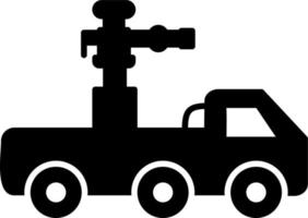 Vektorsymbol für gepanzerte Fahrzeuge vektor