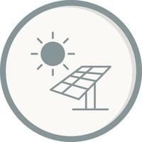 Solarpanel-Vektorsymbol vektor