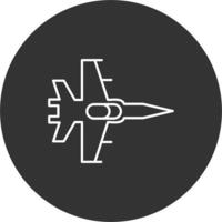 Kampfjet-Vektorsymbol vektor