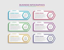 Geschäftskonzept Infografik Design Vektor-Illustration vektor