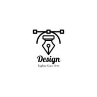 logotyp konst design fri vektor. kan använda sig av för ikon vektor