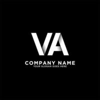 initial namn va brev logotyp design vektor illustration, bäst för din företag logotyp