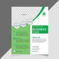 Corporate Business Flyer Vorlage vektor