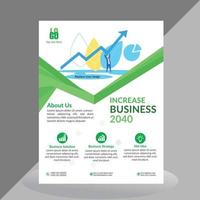 Corporate Business Flyer Vorlage vektor