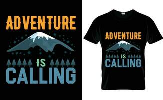 Camping-T-Shirt-Design-Vektor vektor