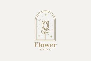 rose logo blume vektor symbol illustration