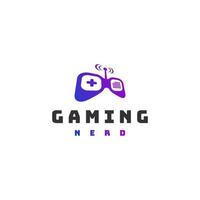 gaming Nyheter logotyp vektor
