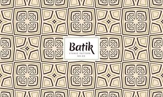 etnisk batik vektor indonesiska mönster mode sömlös årgång