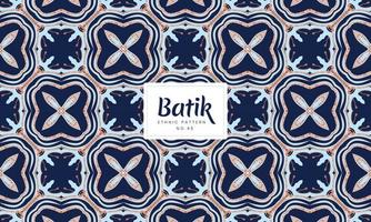 batik indonesische kawung kultur traditioneller dekorativer mustervektor vektor